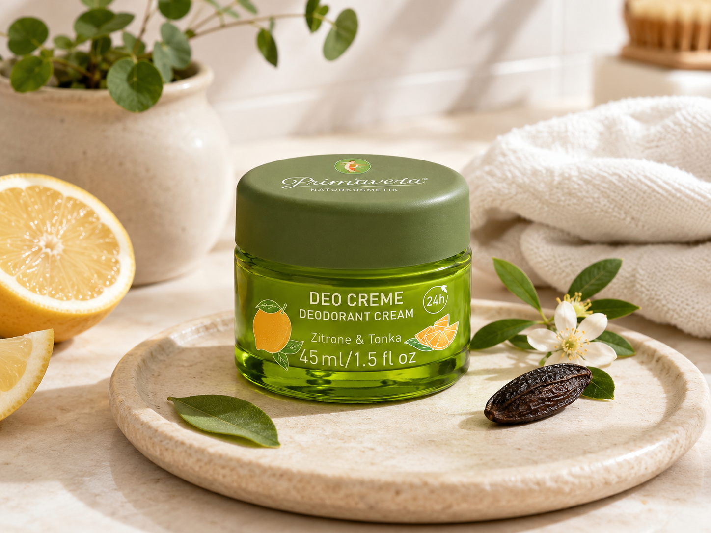 Primavera, krémový DEODORANT, 45 ml, eshop.celiakarna.cz